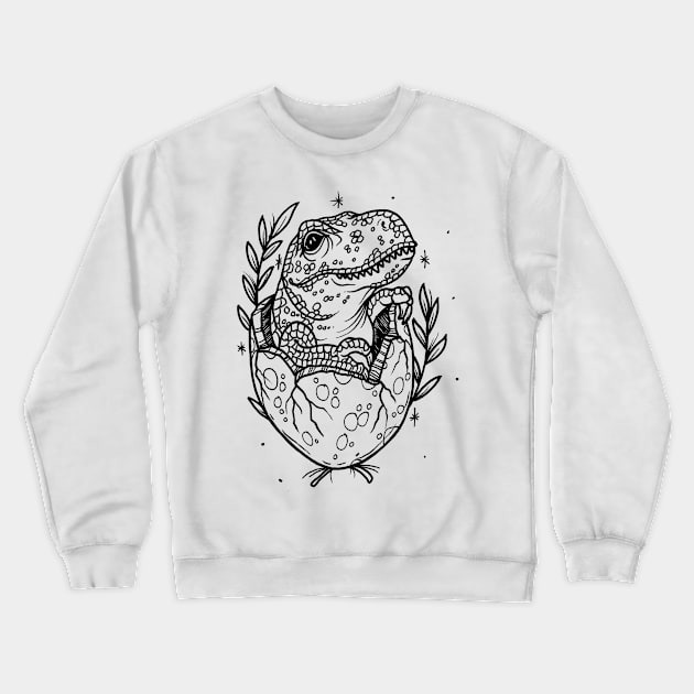 Baby Dino Crewneck Sweatshirt by btcillustration